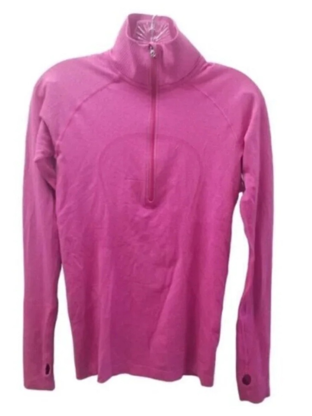 Lululemon Swiftly 1/2 Zip Pink Pullover Long Sleeve Shirt 6